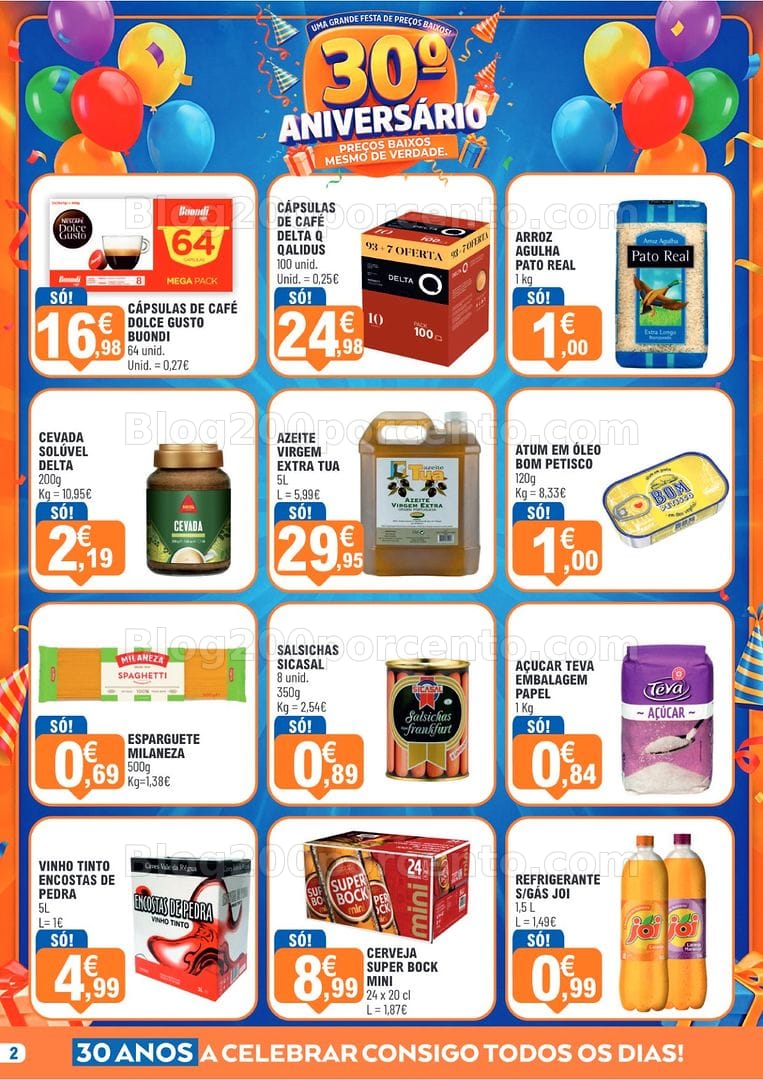 Antevisão Folheto E-LECLERC Aniversário Lamego Promoções de 15 a 25 outubro